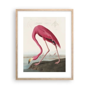 Poszter világos tölgy keretben - Csodálatos teremtmény - 40x50 cm