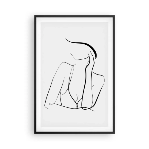 Poszter fehér keretben - Az álmok hullámán - 61x91 cm