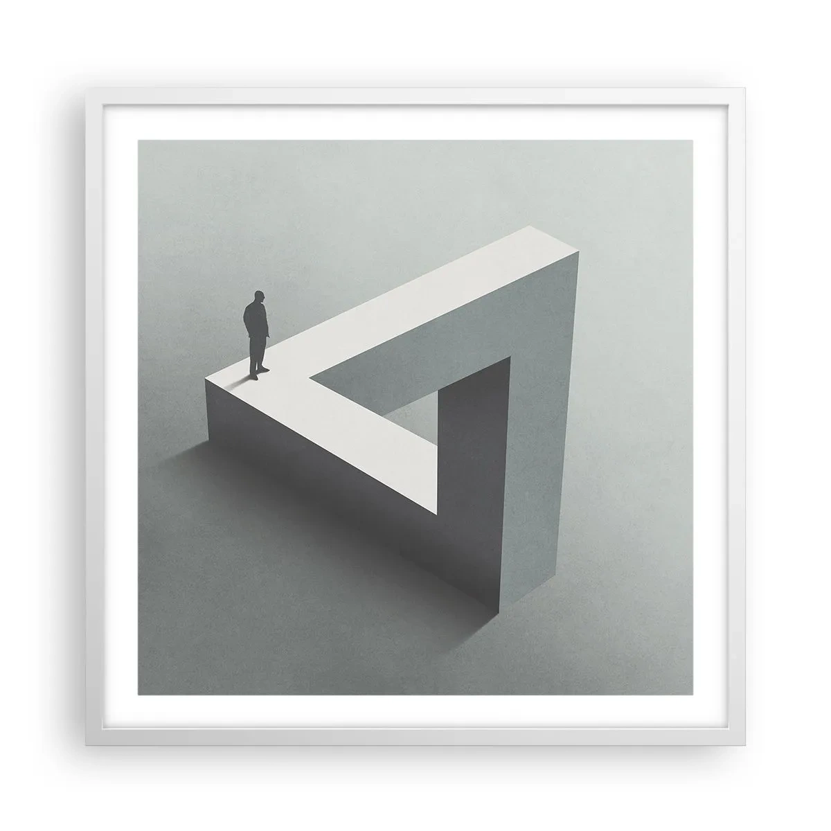 Poszter fekete keretben - És mégis lehetséges - 60x60 cm