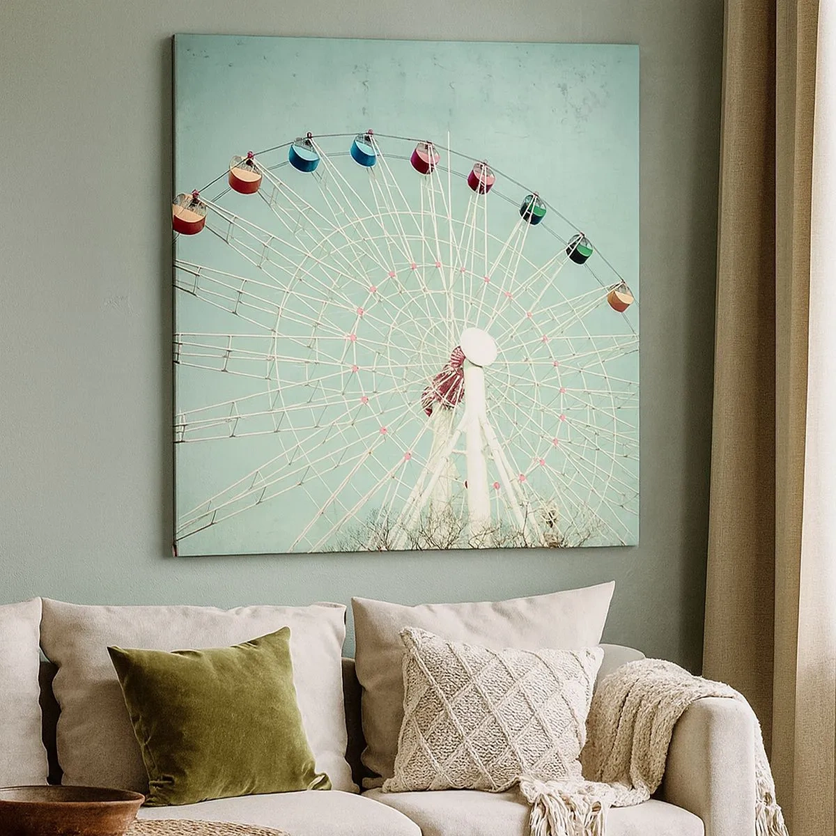 Vászonkép - Gyere játszani - 30x30 cm