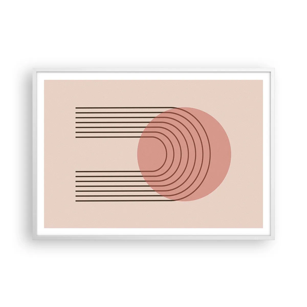 Poszter fekete keretben - Ellenállhatatlan vonzalom - 100x70 cm