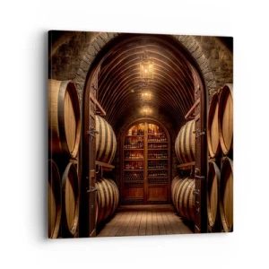 Vászonkép - Hangulatos pince - 40x40 cm