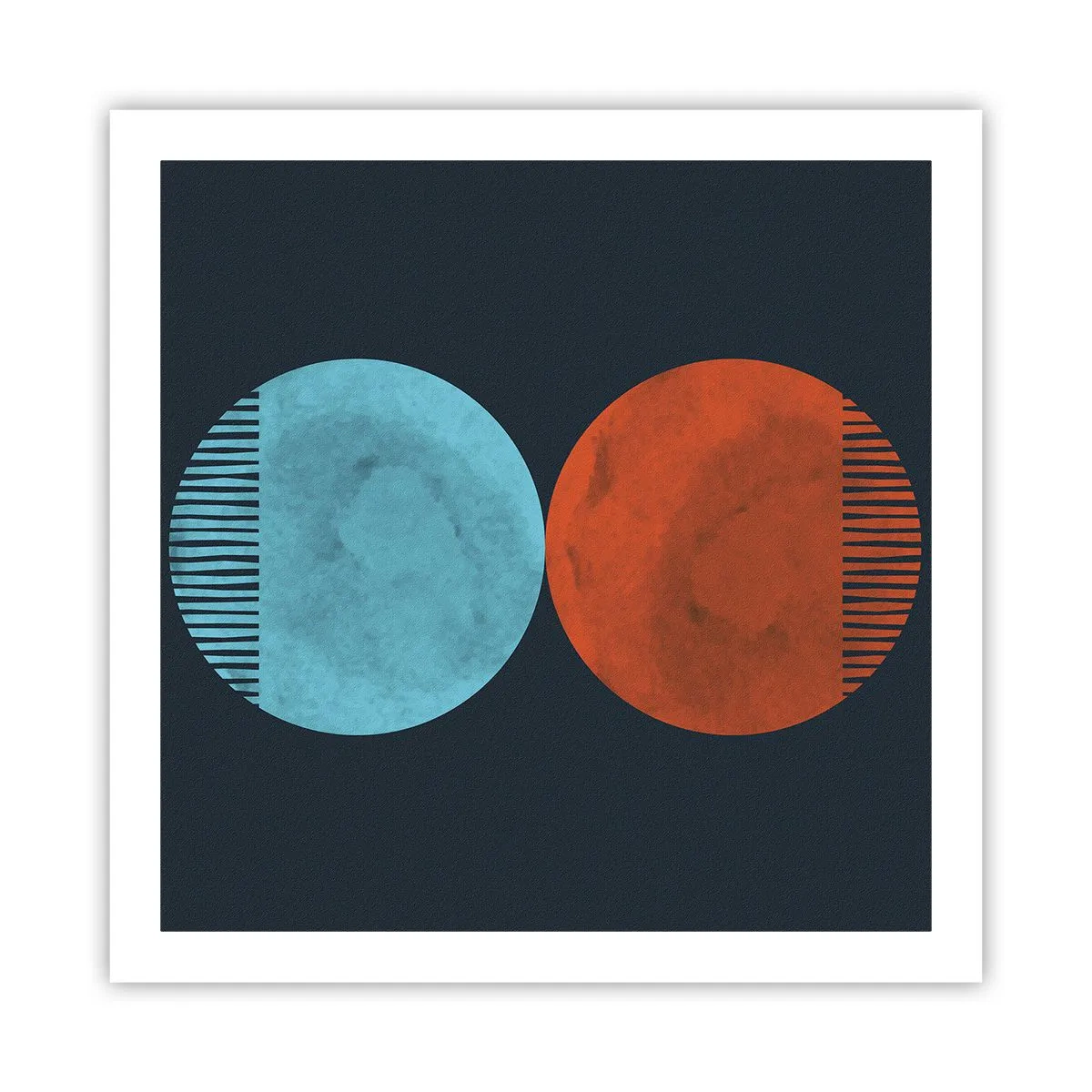 Poszter - Csak a geometria? - 60x60 cm