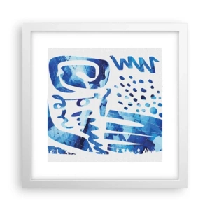 Poszter fekete keretben - Vissza a gyökerekhez - 30x30 cm