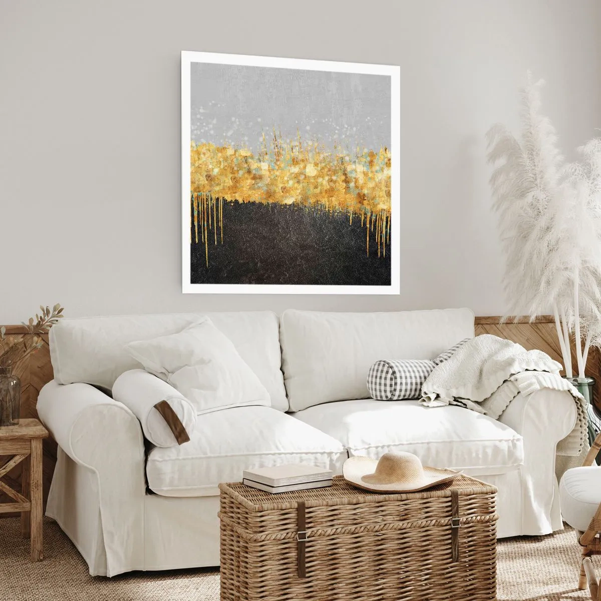 Poszter - Befelé és felfelé - 40x40 cm