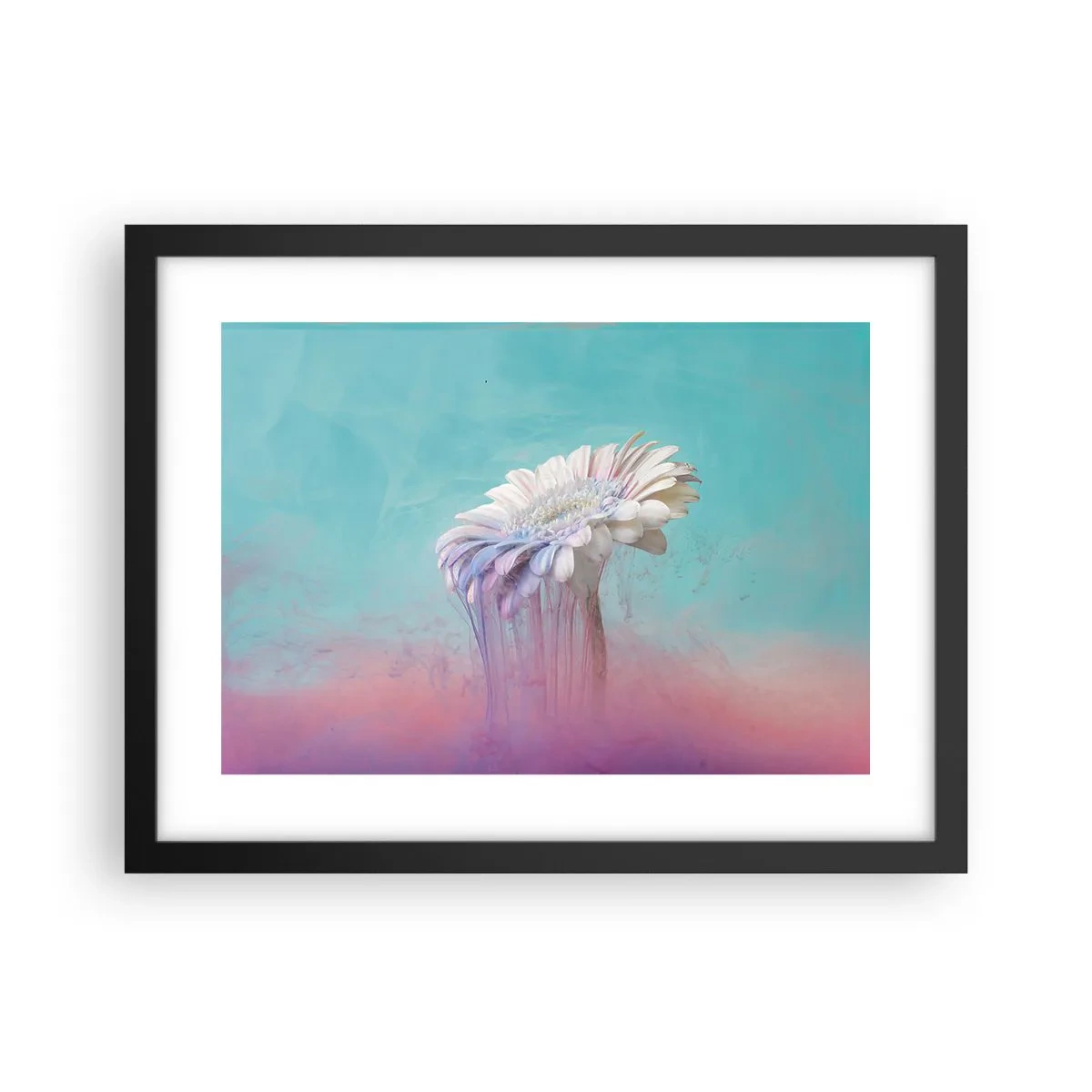 Poszter fehér keretben - A virág alvilág - 40x30 cm