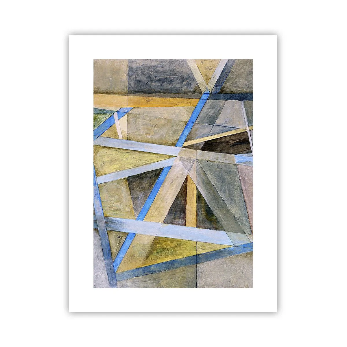 Poszter - Egyenesen vagy átlósan? - 30x40 cm