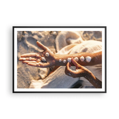 Poszter fehér keretben - Szépség egy karnyújtásnyira - 100x70 cm