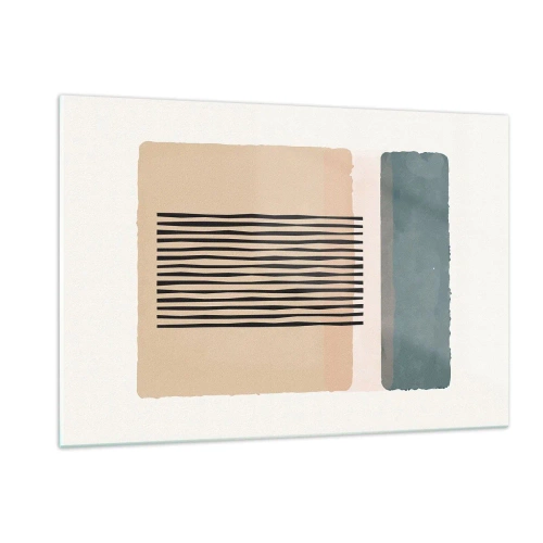 Üveg kép - Minden rendben - 120x80 cm