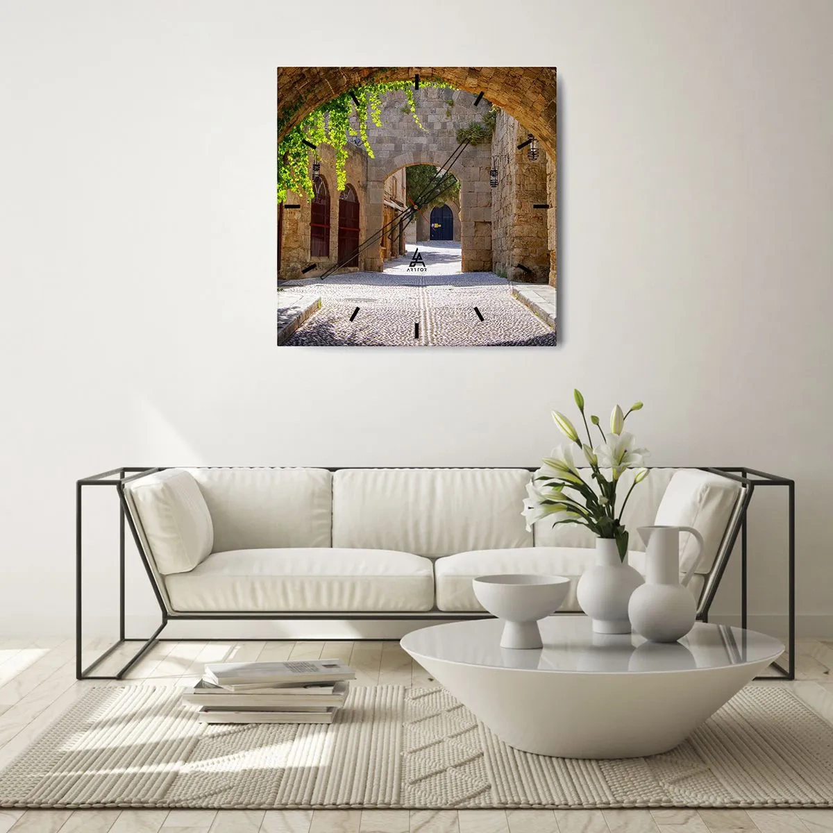 Falióra, Óra - A menet hamarosan megjelenik - 40x40 cm