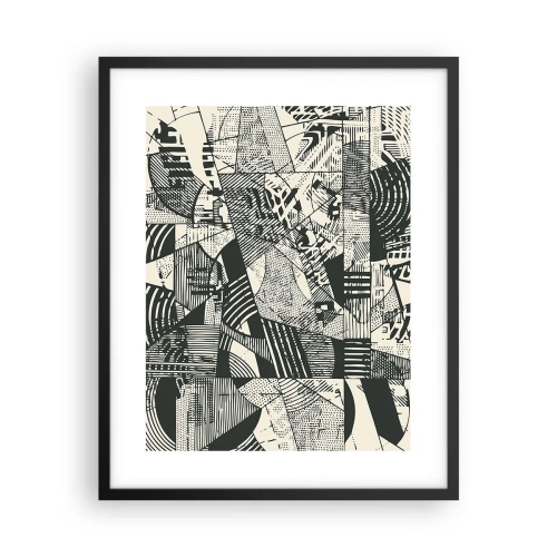 Poszter fehér keretben - A jelenkor dinamikája - 40x50 cm