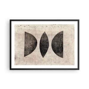 Poszter fehér keretben - Etnikai absztrakció - 70x50 cm