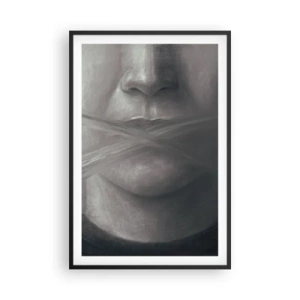 Poszter fehér keretben - Szó nélkül - 61x91 cm