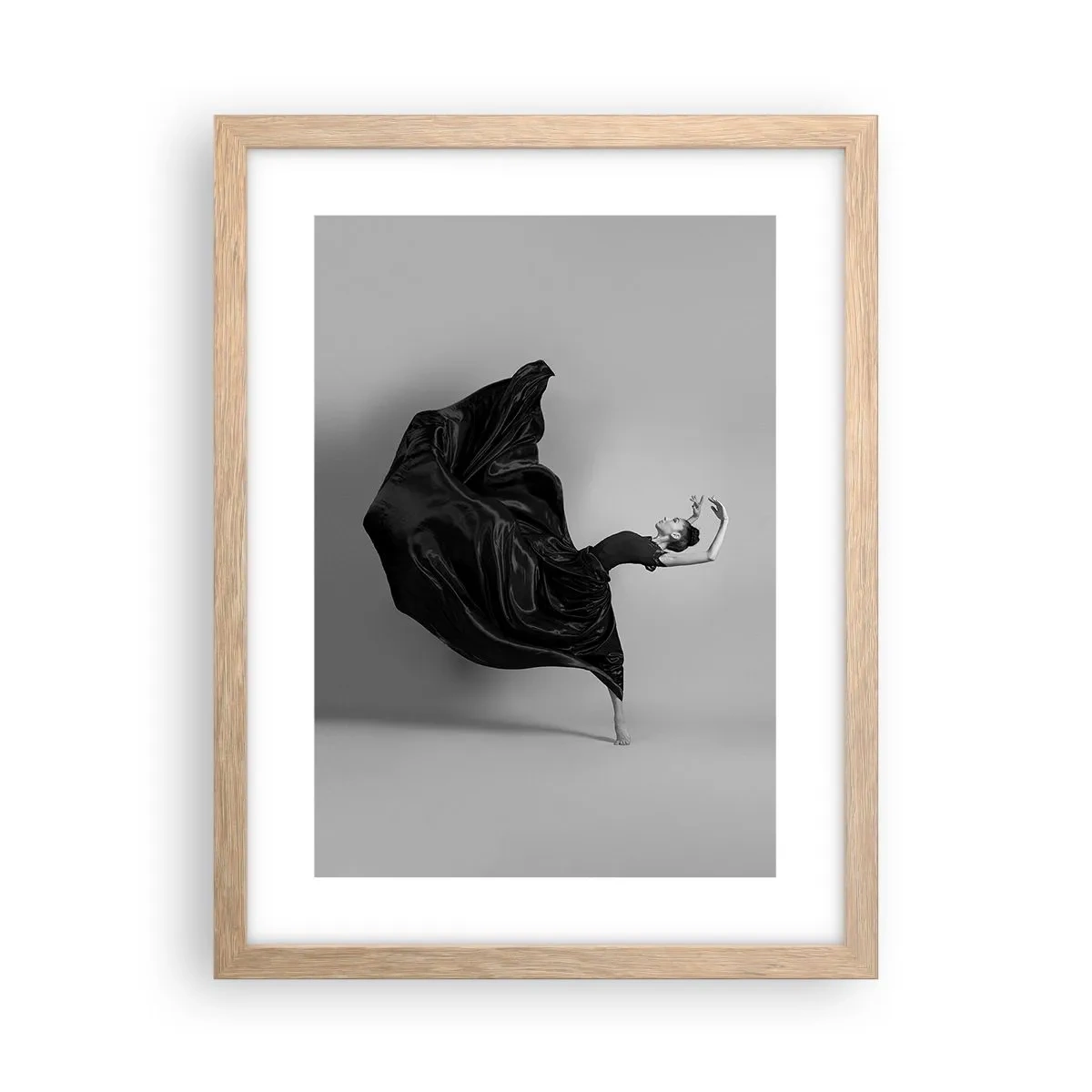 Poszter világos tölgy keretben - Szárnyas zene - 30x40 cm