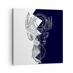 Vászonkép - Az ellentétek harca és egysége - 50x50 cm