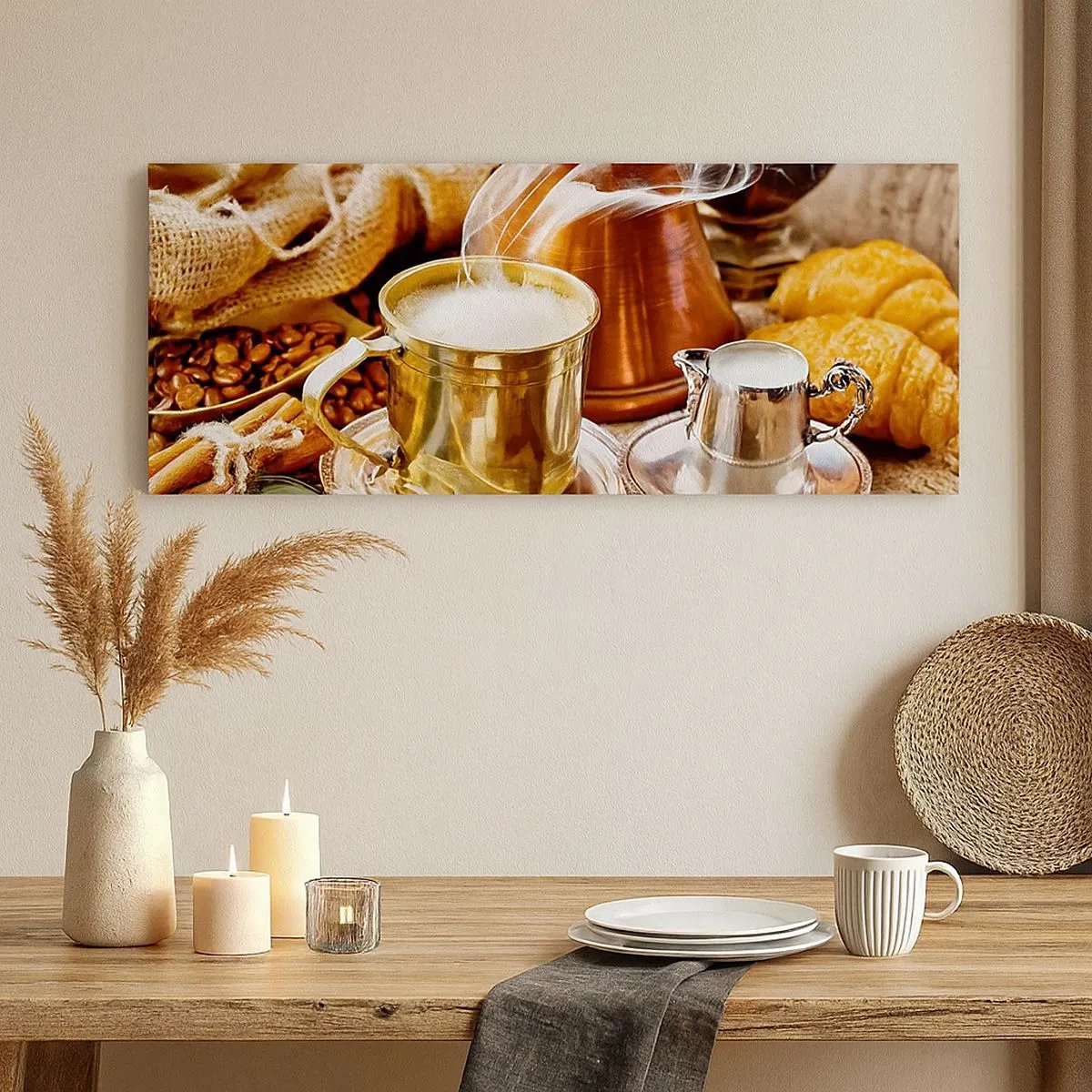 Vászonkép - Szép napot! - 100x40 cm