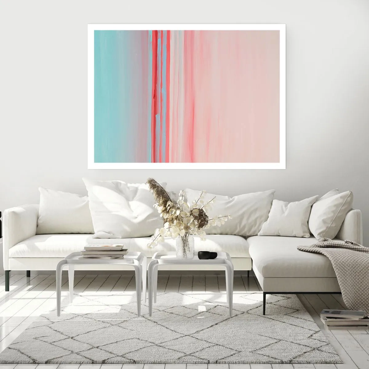 Poszter - Absztrakció hajnalban - 70x50 cm