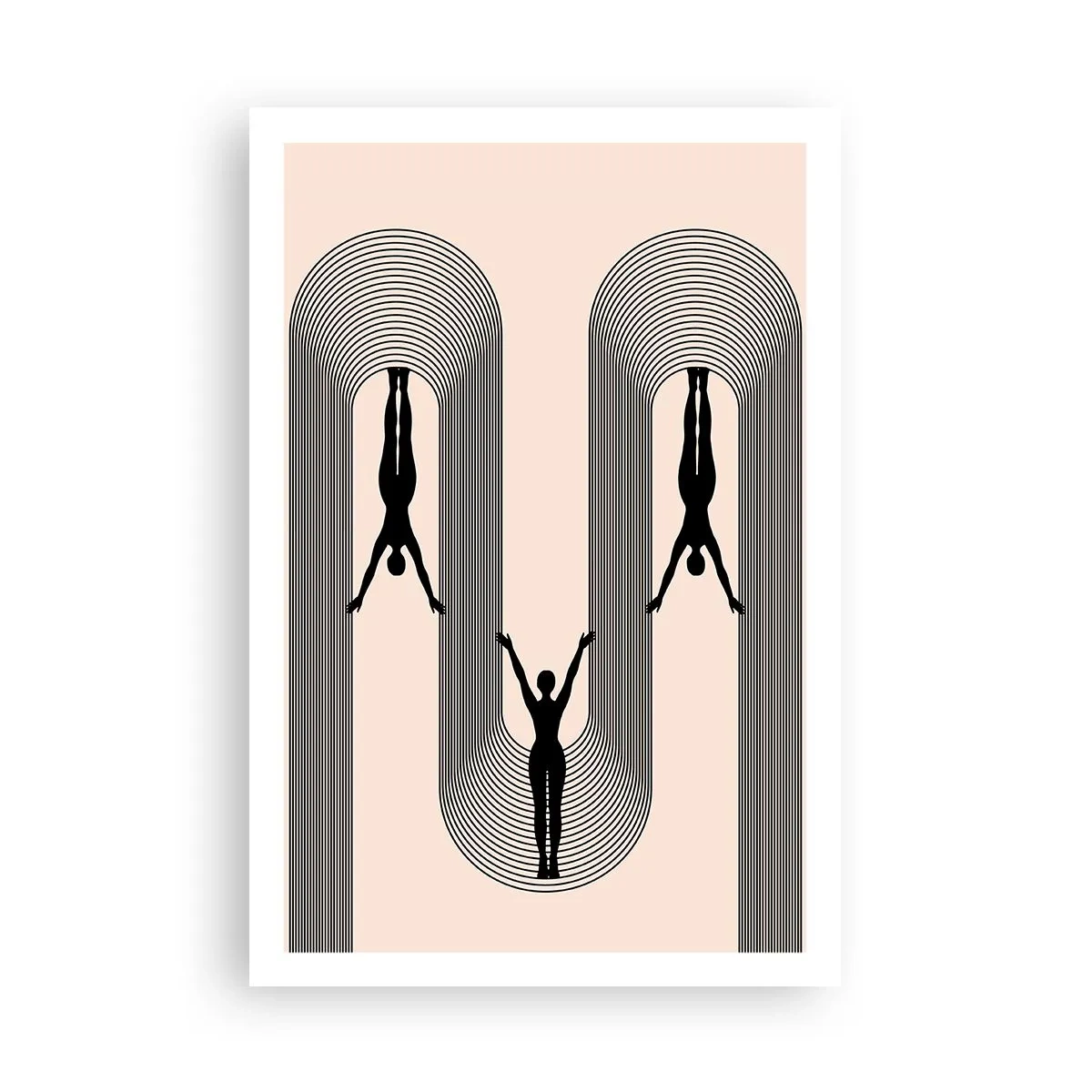 Poszter - Fejjel lefelé - 61x91 cm