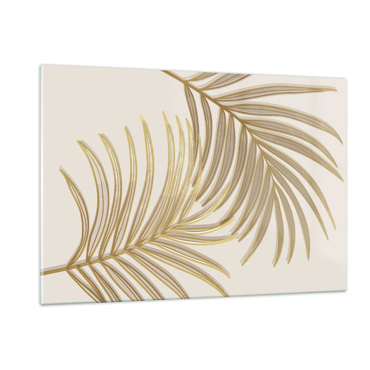 Üveg kép - Arany Pálma! - 120x80 cm