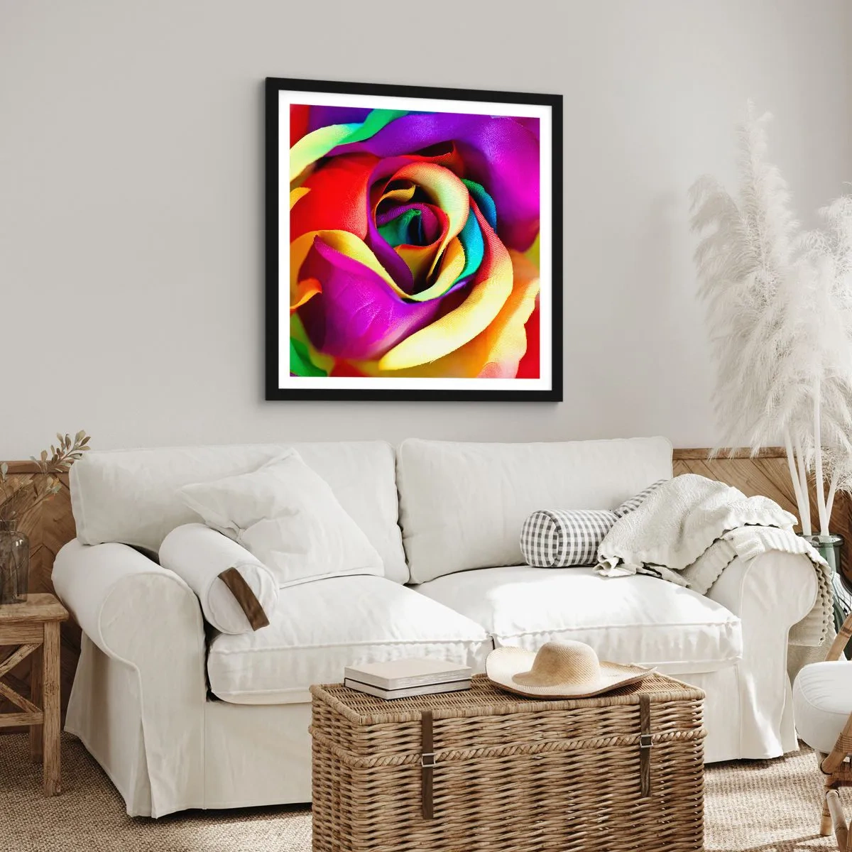 Poszter fehér keretben - Ez lehetetlen - 50x50 cm