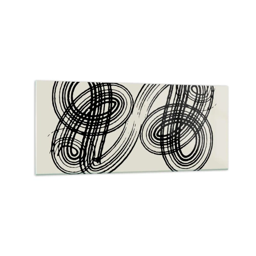 Üveg kép - Spontán jött ki - 120x50 cm