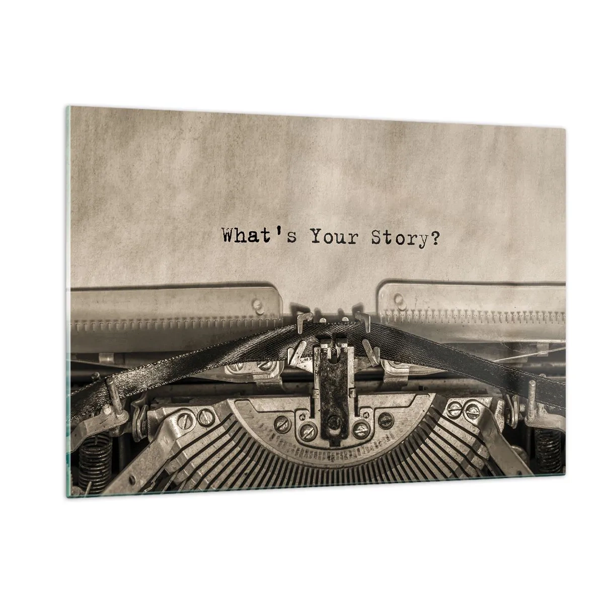 Üveg kép - Meséld el - 120x80 cm