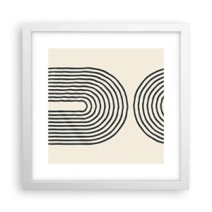 Poszter fekete keretben - Bármelyik percben ... - 30x30 cm