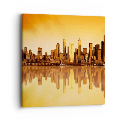 Vászonkép - A metropolisz csendje - 40x40 cm