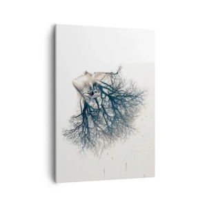 Vászonkép - Hallgatva a fa suttogását - 50x70 cm