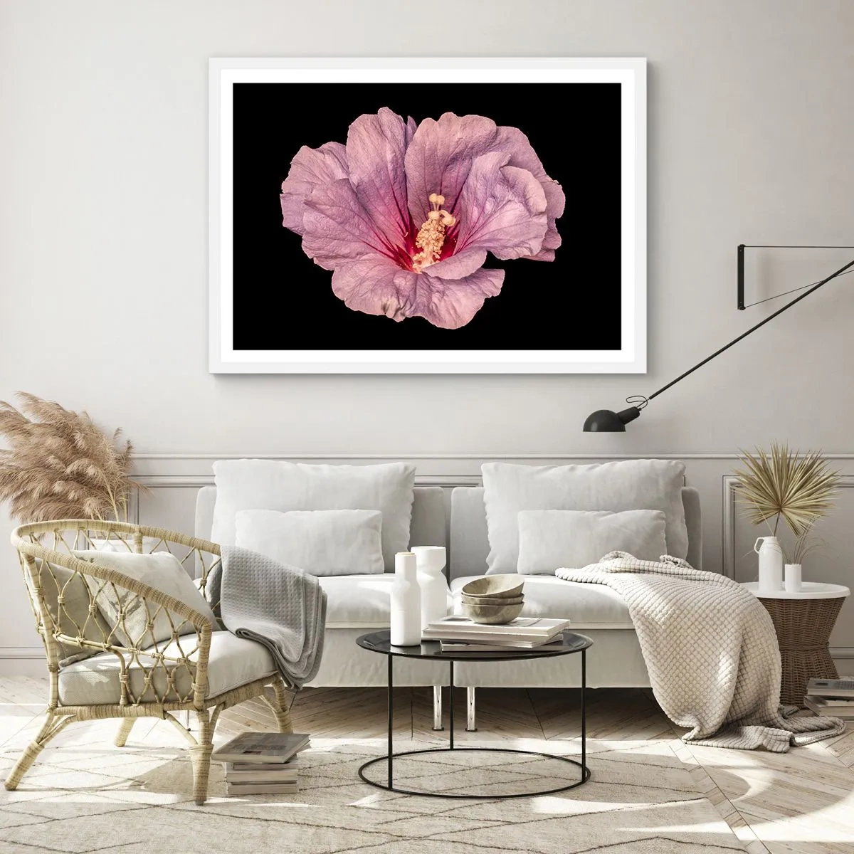 Poszter fekete keretben - Egyenesen a szív felé - 91x61 cm