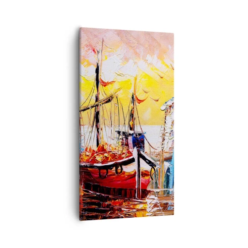 Vászonkép - Boldog visszatérés - 55x100 cm