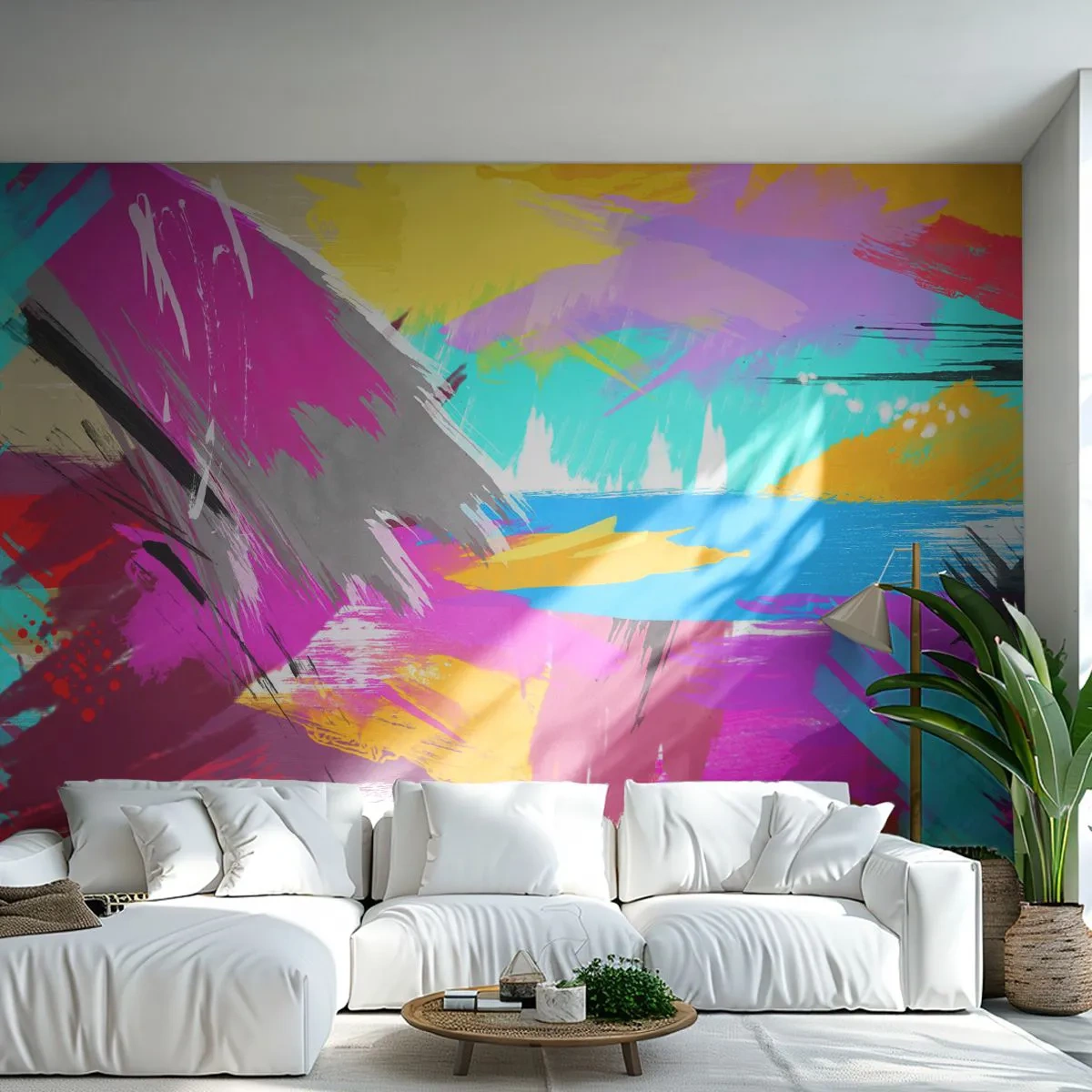 Fotótapéta Standard Eco - Máz, máz, máz, mégegyszer - Absztrakció, Darab, Modern minta - 450x315 cm