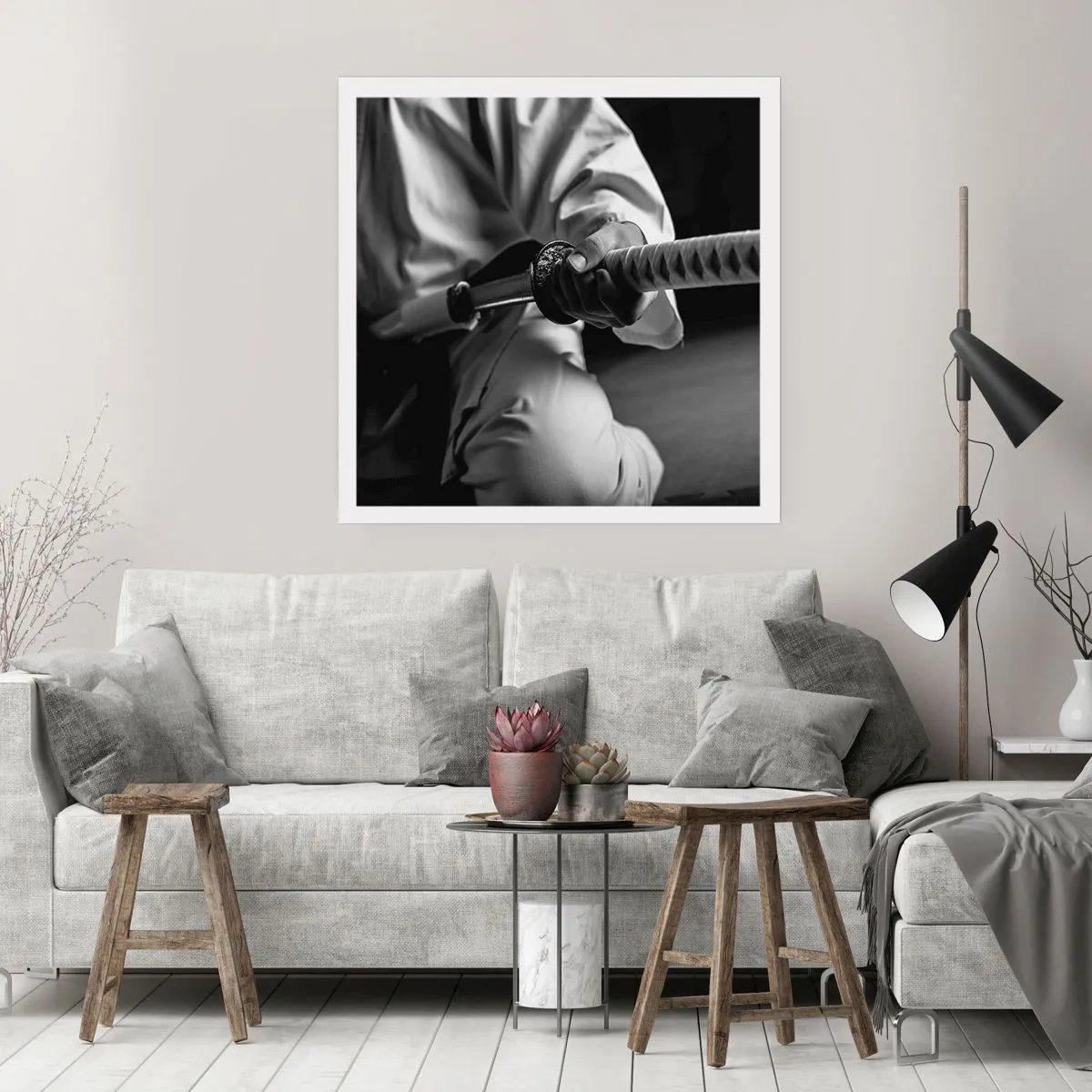 Poszter - Harcos lelke - 30x30 cm