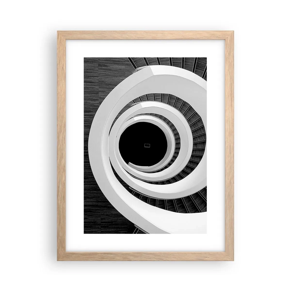 Poszter világos tölgy keretben - Lényegre törő - 30x40 cm