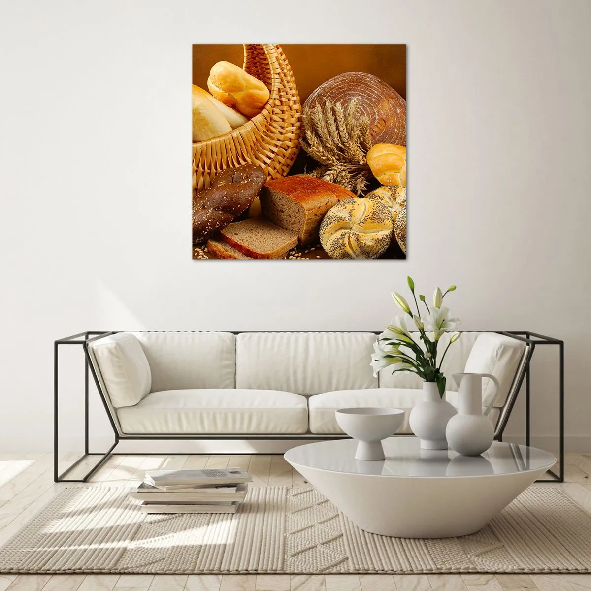 Üveg kép - Megint megúsztuk - 40x40 cm