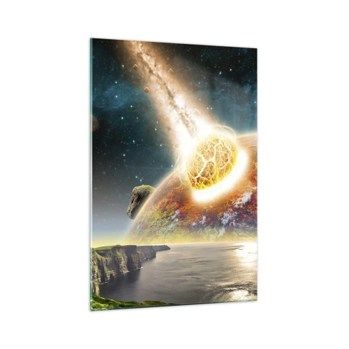Üveg kép - Kozmikus dráma - 70x100 cm