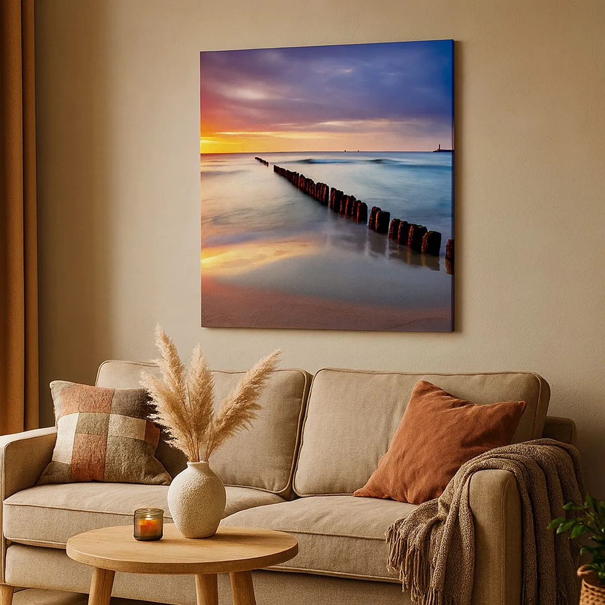 Vászonkép - Halgasd a csendet - 30x30 cm