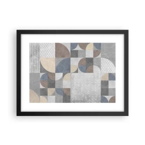 Poszter fehér keretben - Kerámia fantázia - 40x30 cm