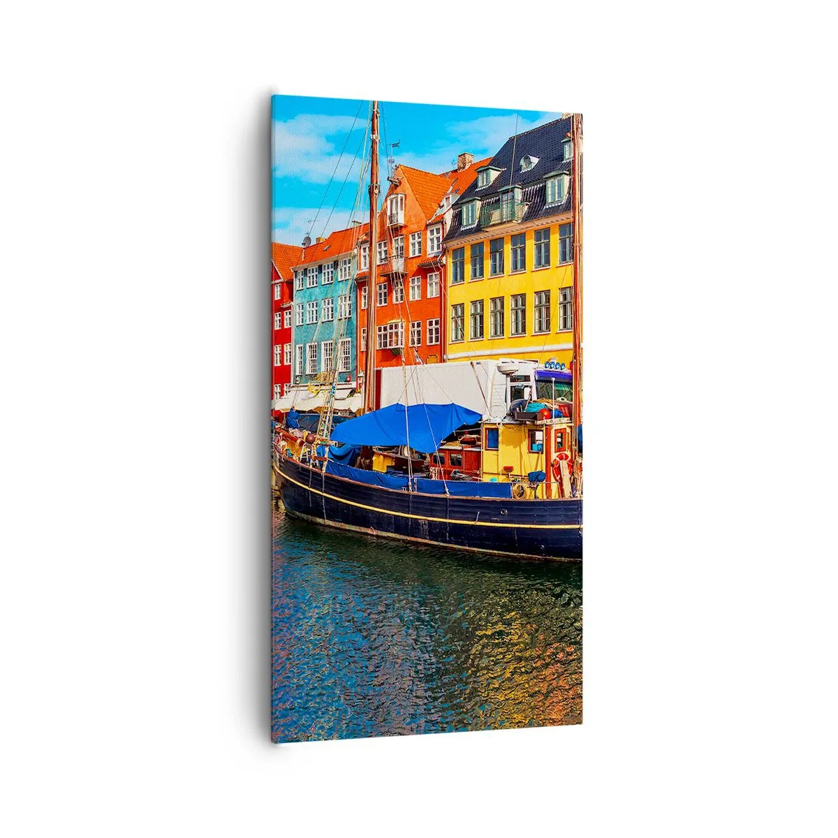 Vászonkép - Örömteli rakpart - 65x120 cm