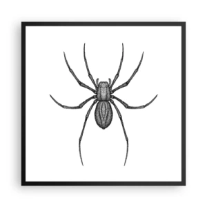 Poszter fehér keretben - Zavaró precizitás - 60x60 cm