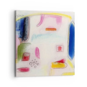 Vászonkép - Inkább domború, mint homorú, vagy lapos - 70x70 cm