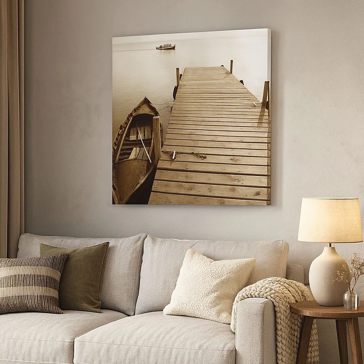 Vászonkép - Nagy béke - 30x30 cm