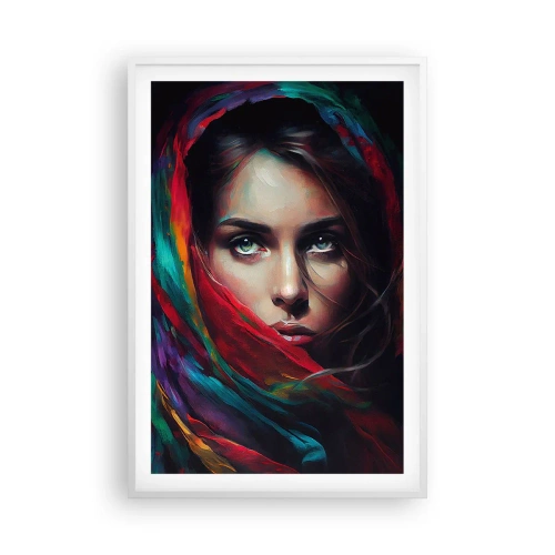 Poszter fekete keretben - Zöld szemű rejtély - 61x91 cm