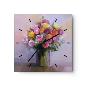 Falióra, Óra - Megtartott szépség - 40x40 cm