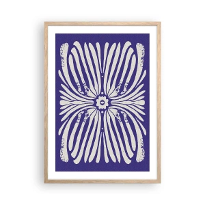 Poszter világos tölgy keretben - Etnikai inspirációk - 50x70 cm