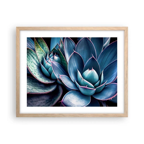 Poszter világos tölgy keretben - Életerő - 50x40 cm