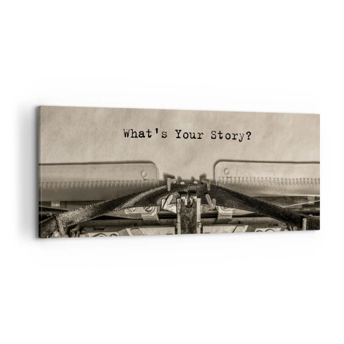 Vászonkép - Meséld el - 120x50 cm