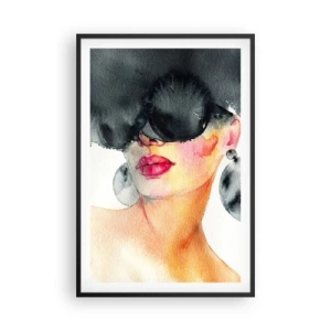 Poszter fehér keretben - Az elegancia titka - 61x91 cm
