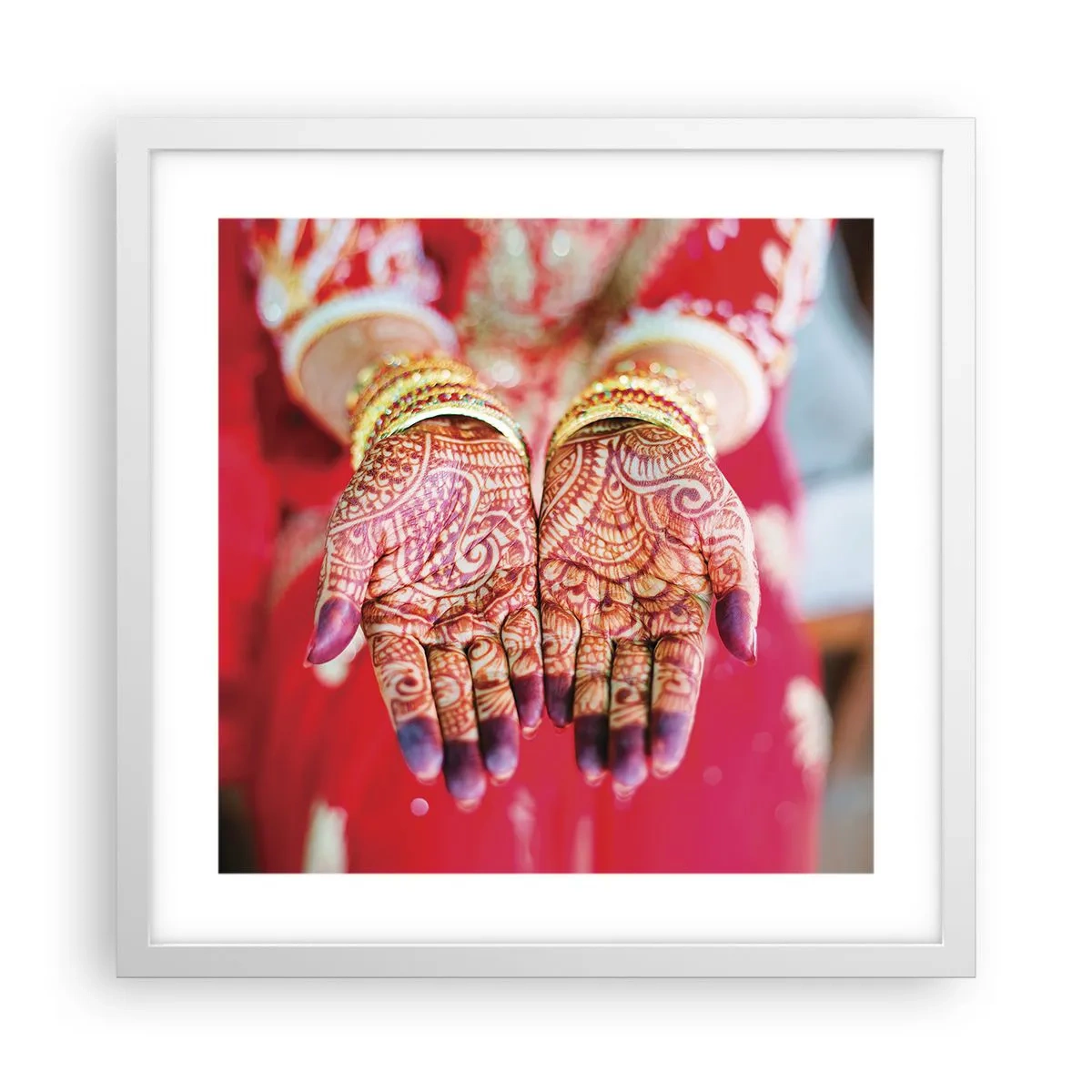 Poszter fekete keretben - Szerencsére elkészült - 40x40 cm