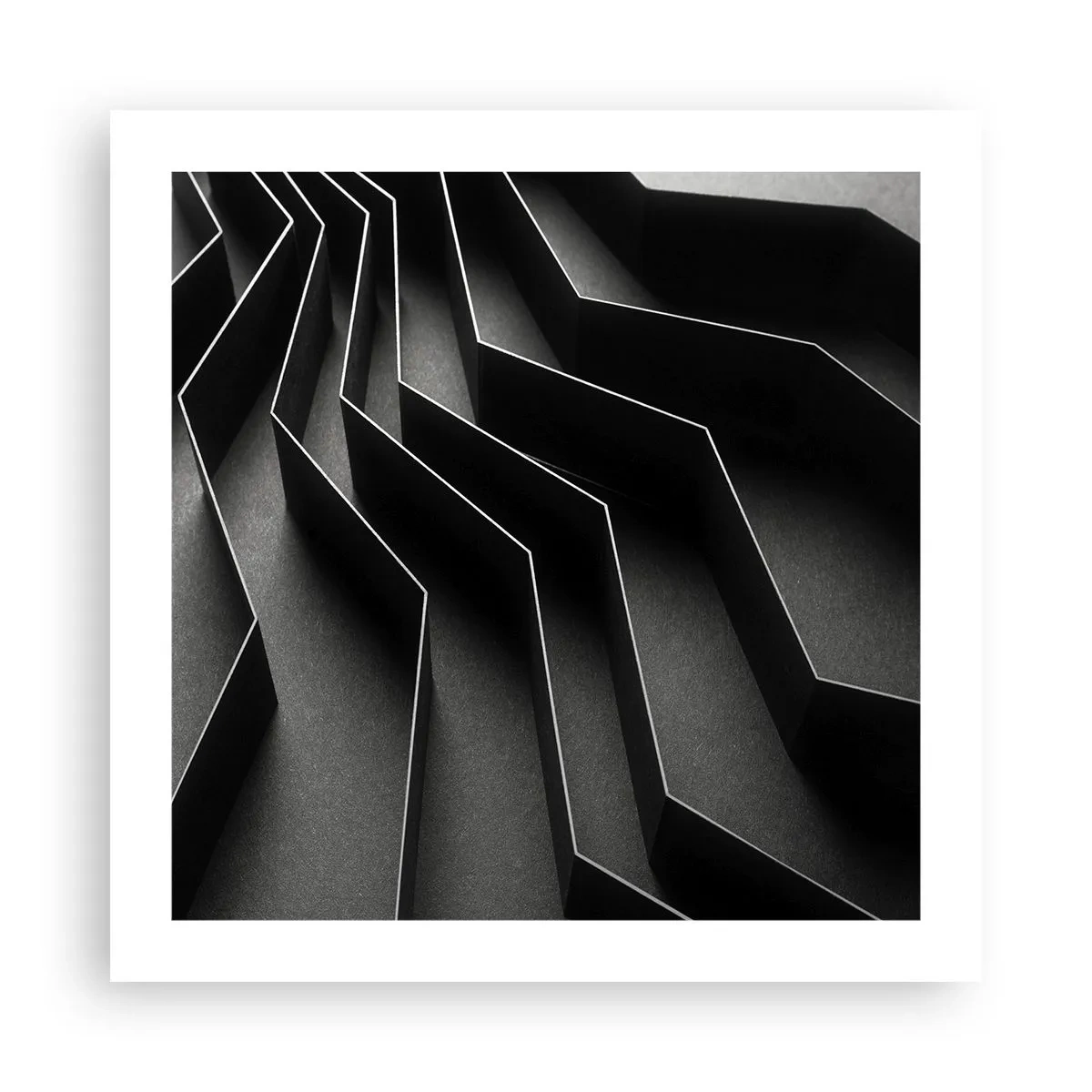 Poszter - Térbeli rend - 50x50 cm